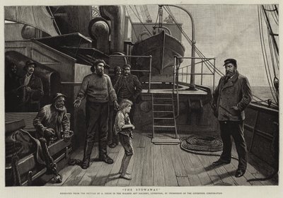 De verstekeling door Alfred Dixon